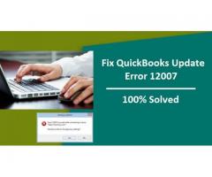 Know the Causes for QuickBooks Update Error 12007